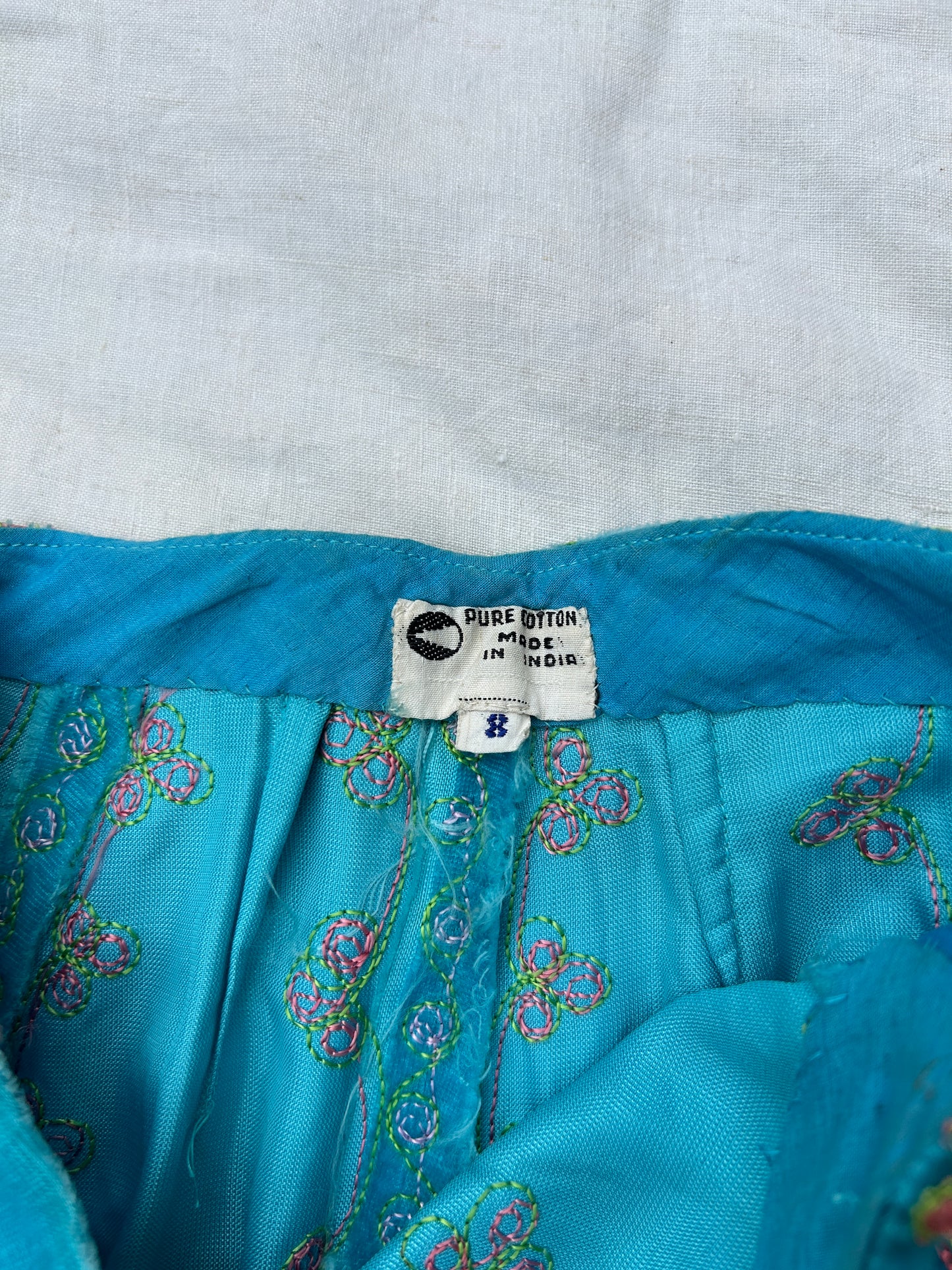 Vintage Velvet maxi skirt, 8