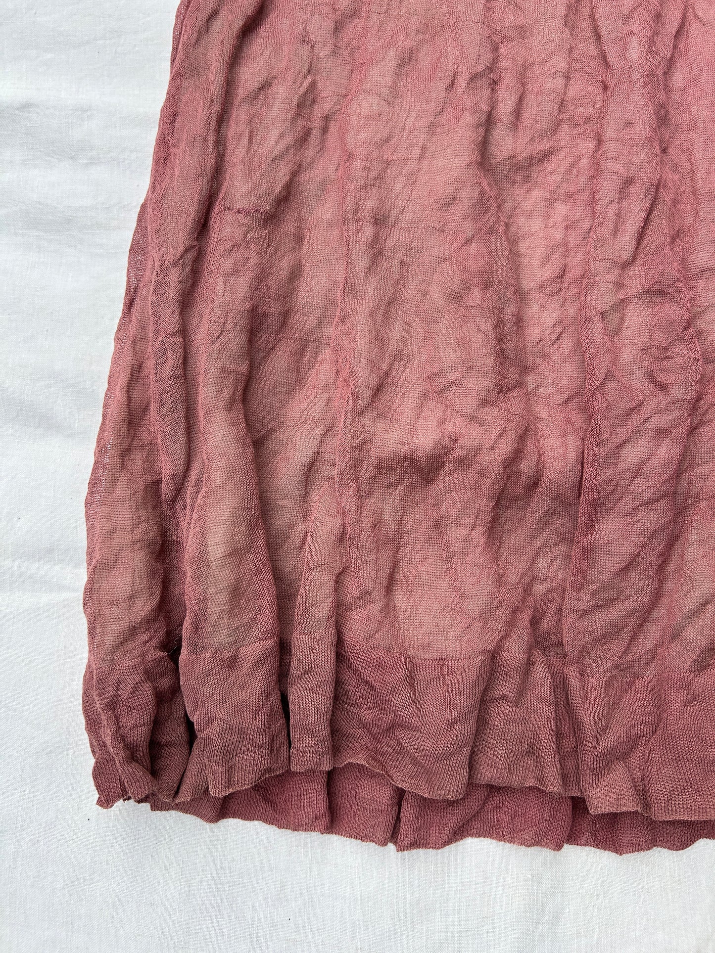 Vintage silk midi skirt, 10
