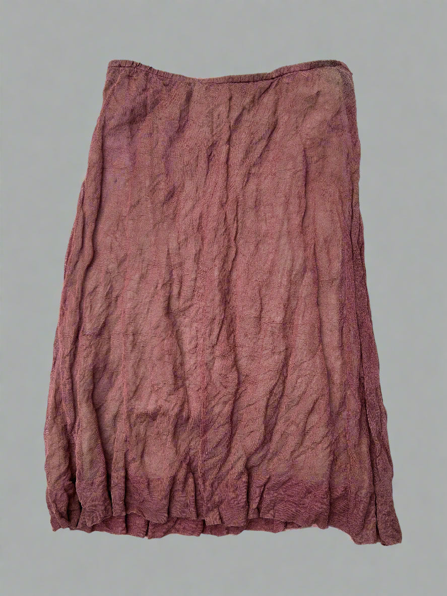 Vintage silk midi skirt, 10