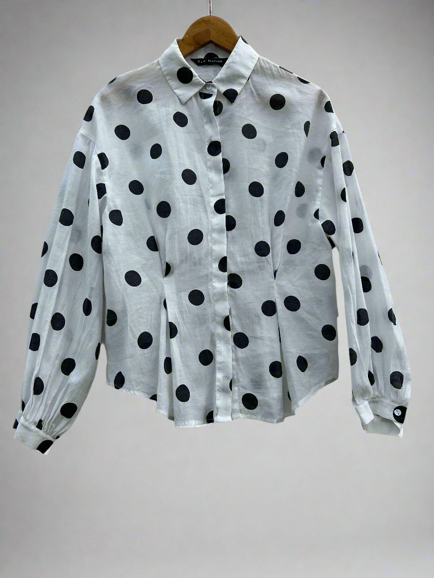 Polka dot shirt, S