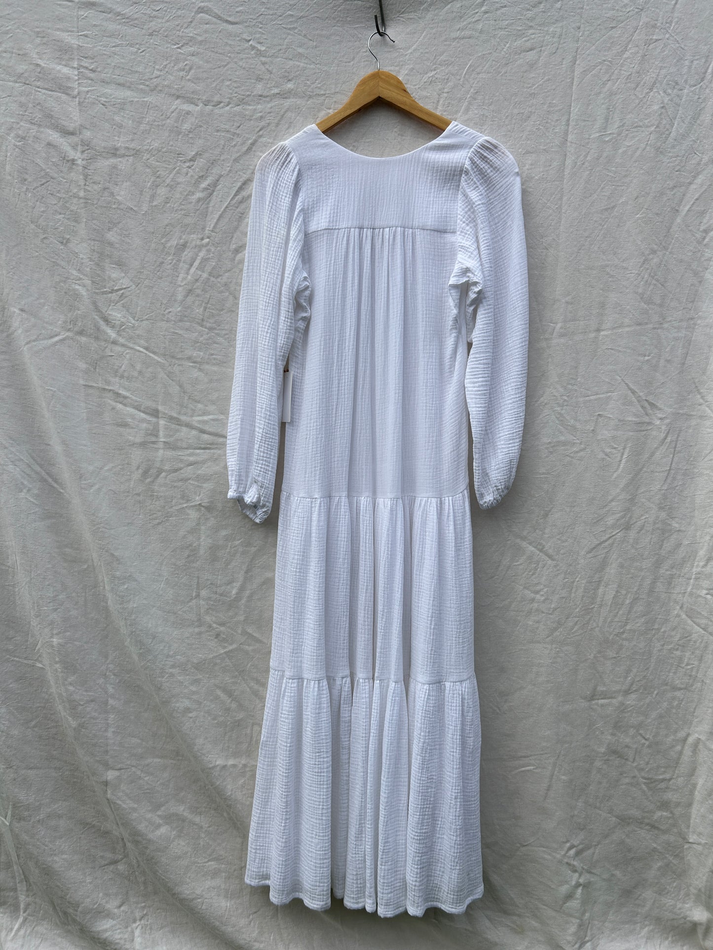 White maxi dress, M