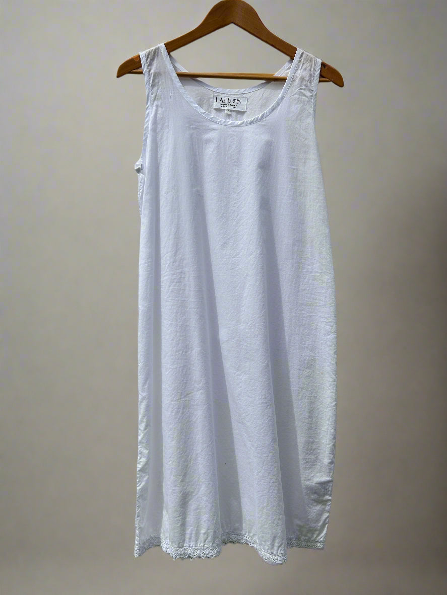White cotton dress, S