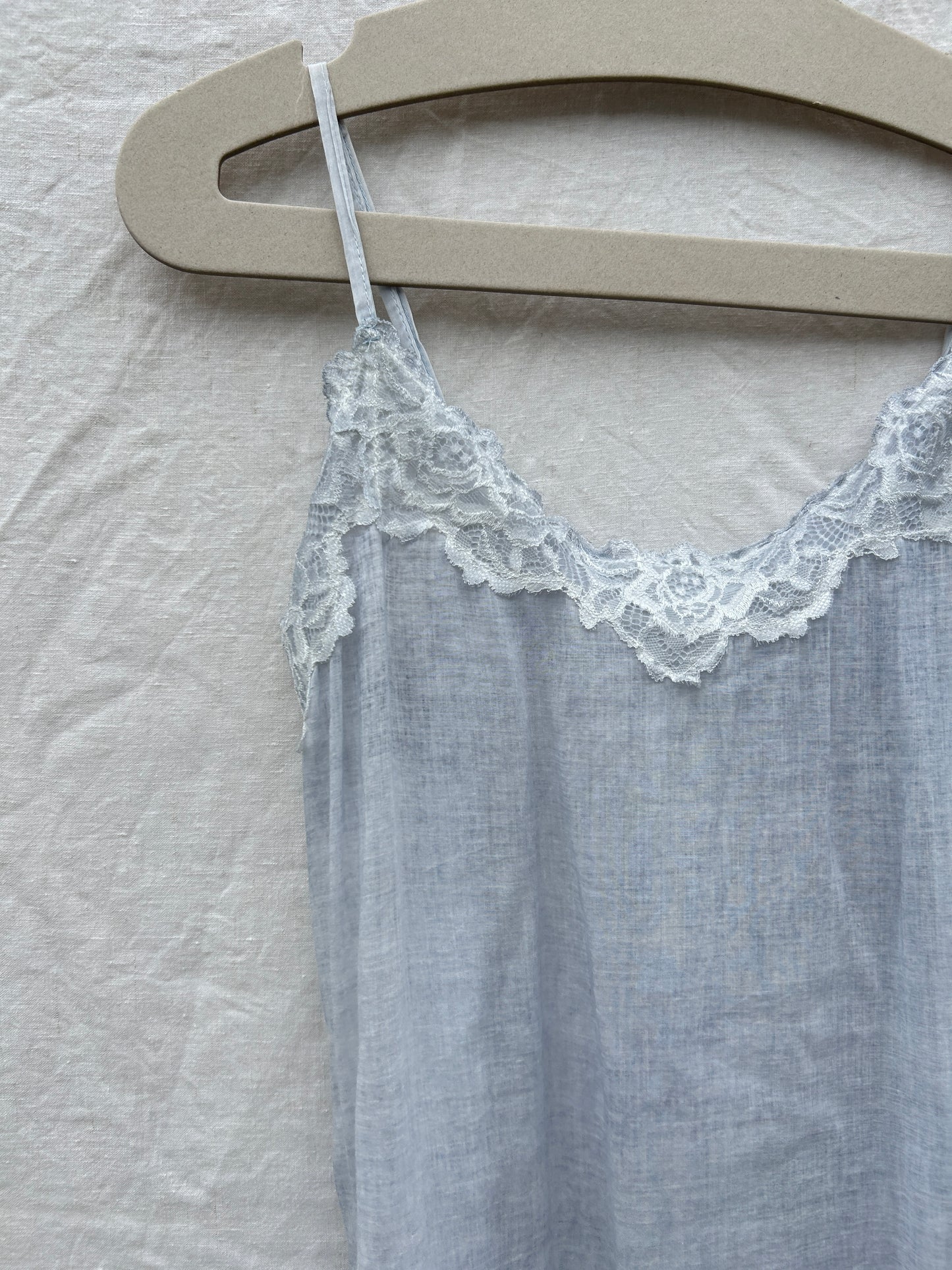 Sheer lace singlet, M