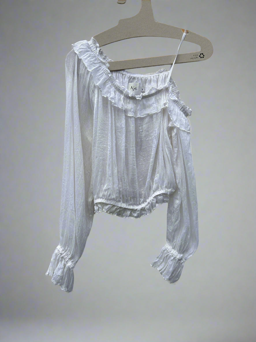 AJE off shoulder top , 8