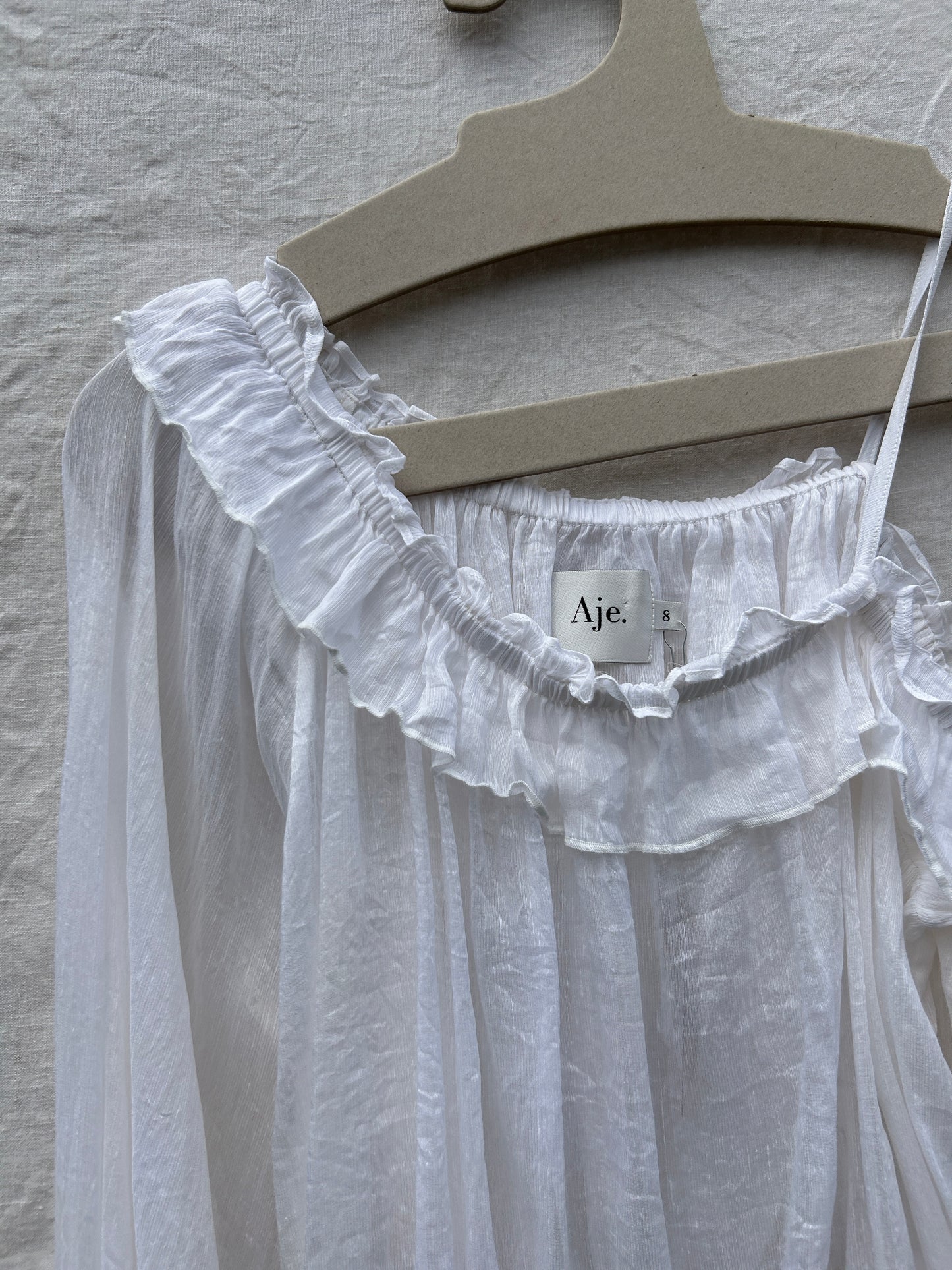 AJE off shoulder top , 8