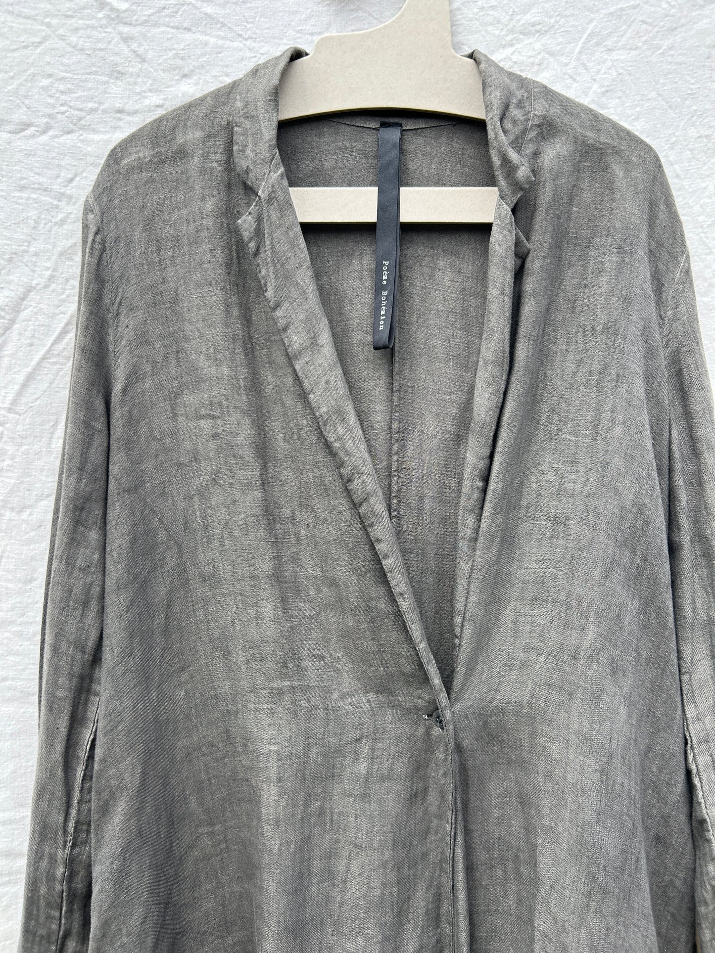 Poème Bohémien linen cardigan/jacket M