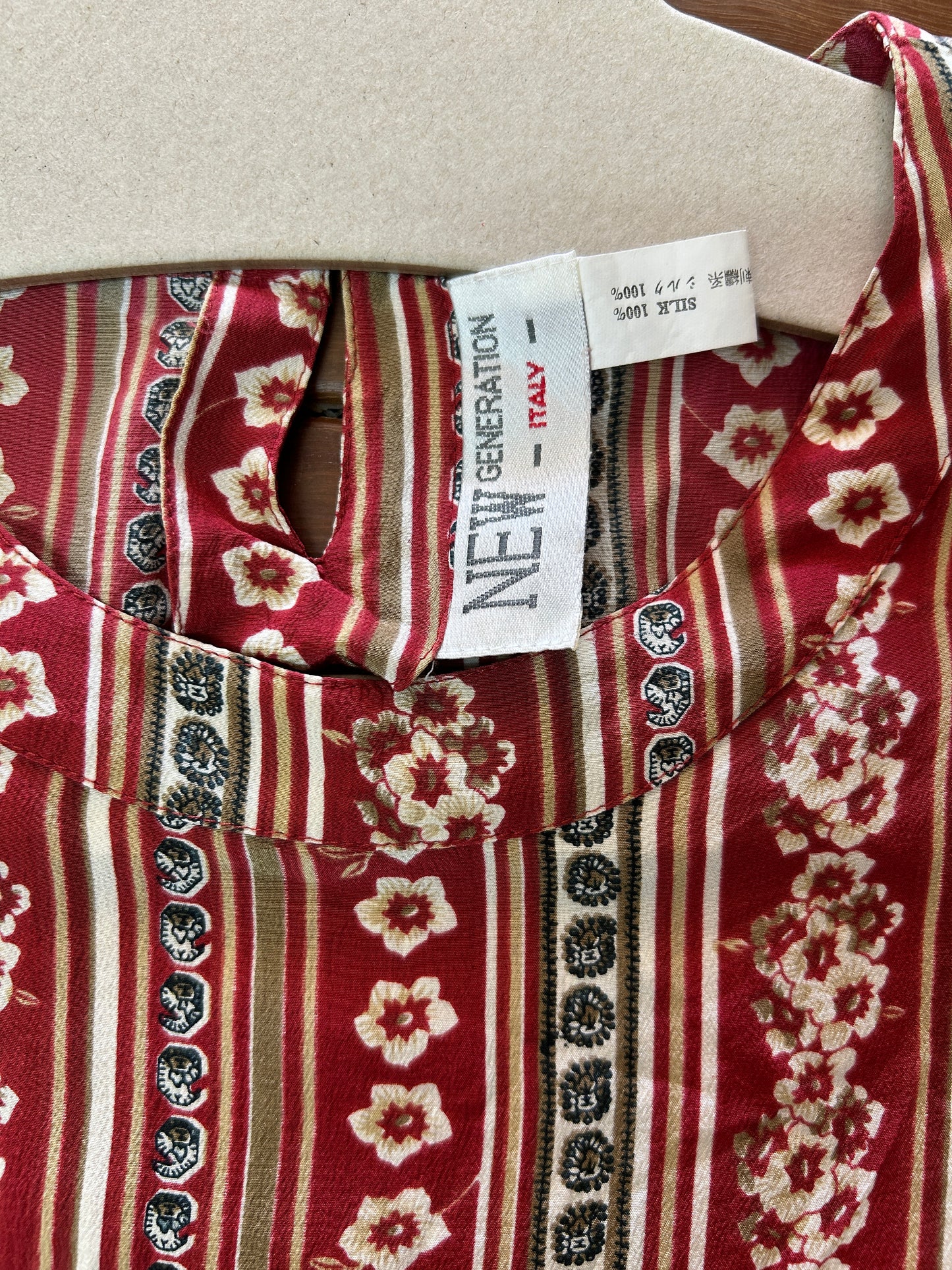 Silk top, 10