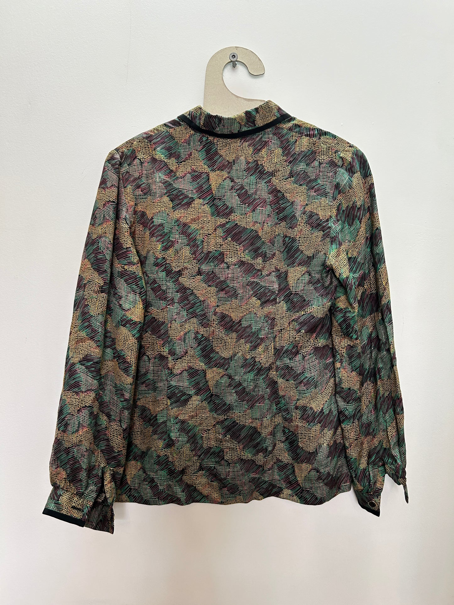 Vintage silk shirt, M