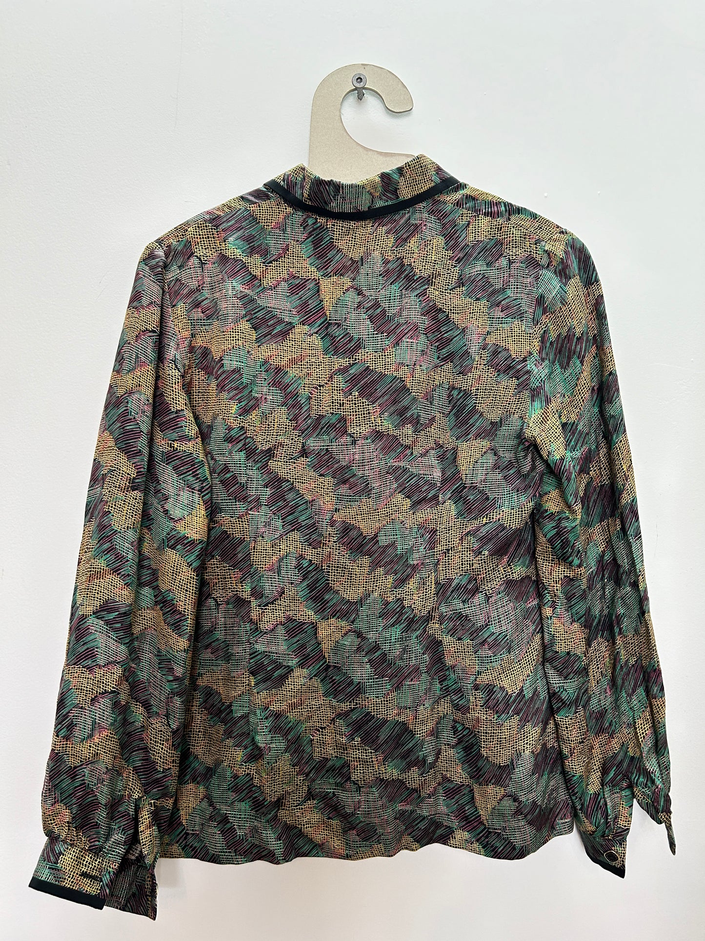 Vintage silk shirt, M