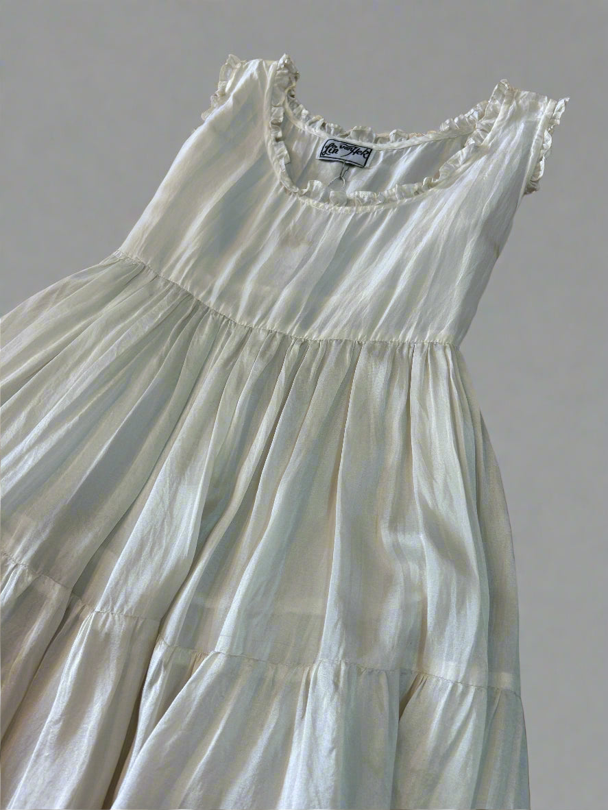 Vintage silk dress, One Size