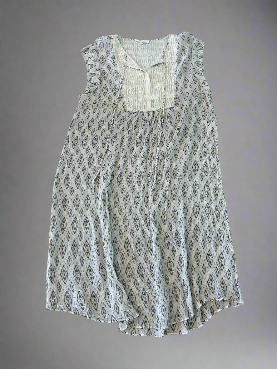 Lee Mathews silk dress, 12
