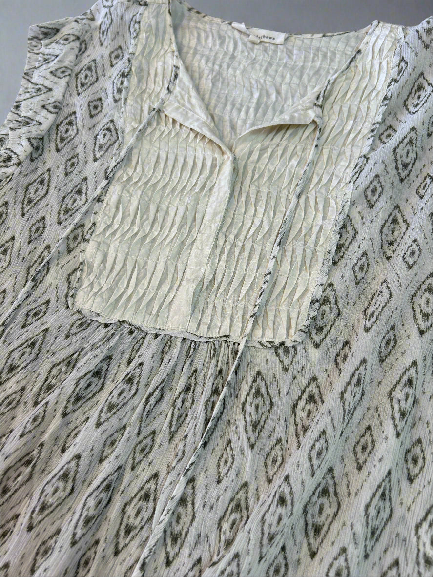 Lee Mathews silk dress, 12