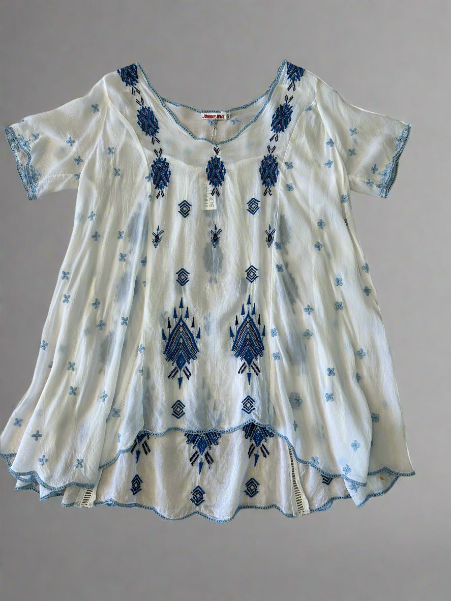 Johnny Was top\dress, XS