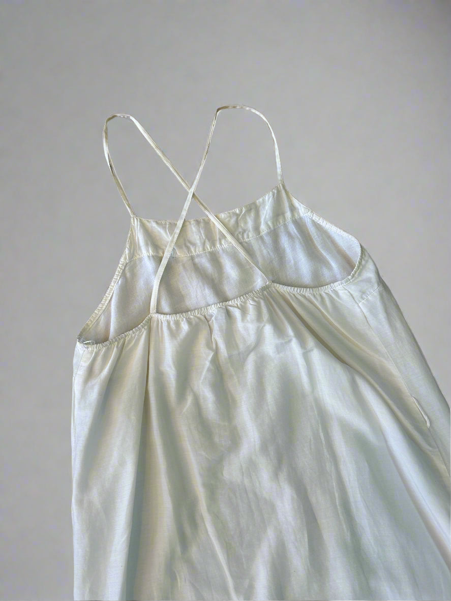 Cotton Crossback dress, 12