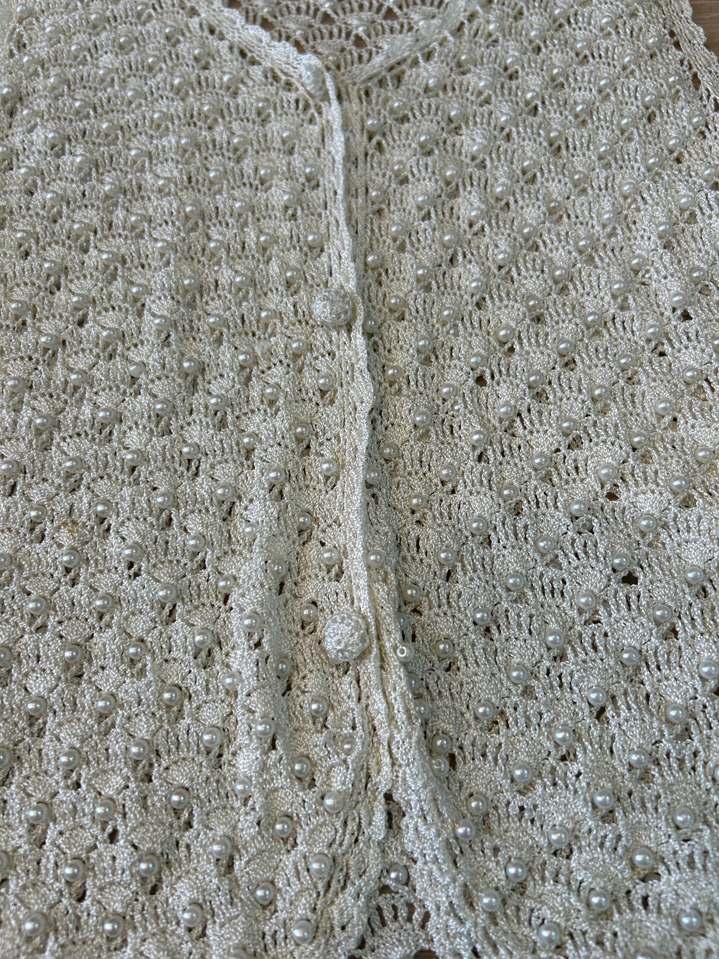 Vintage crochet vest, 6