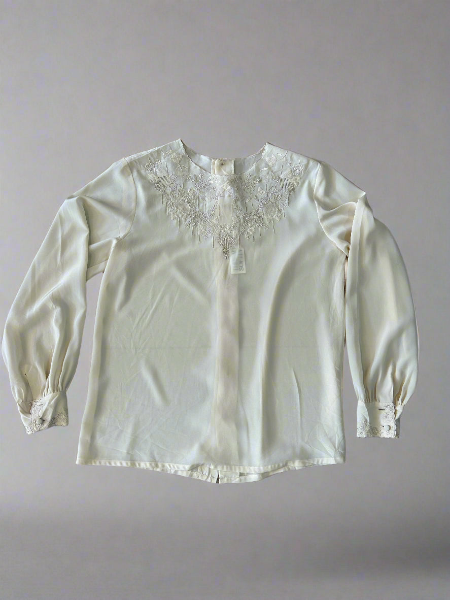 Vintage silk blouse, 8