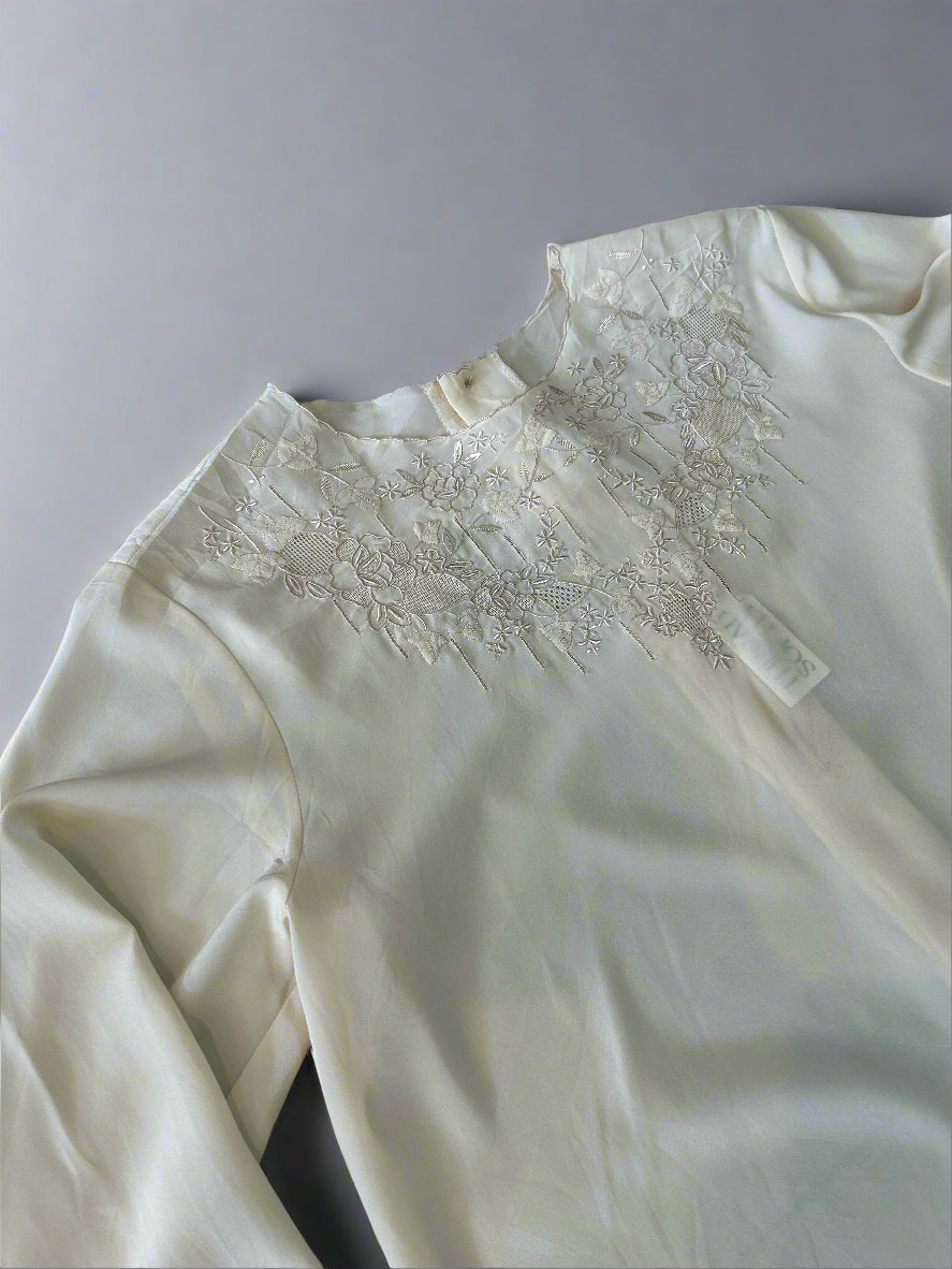 Vintage silk blouse, 8