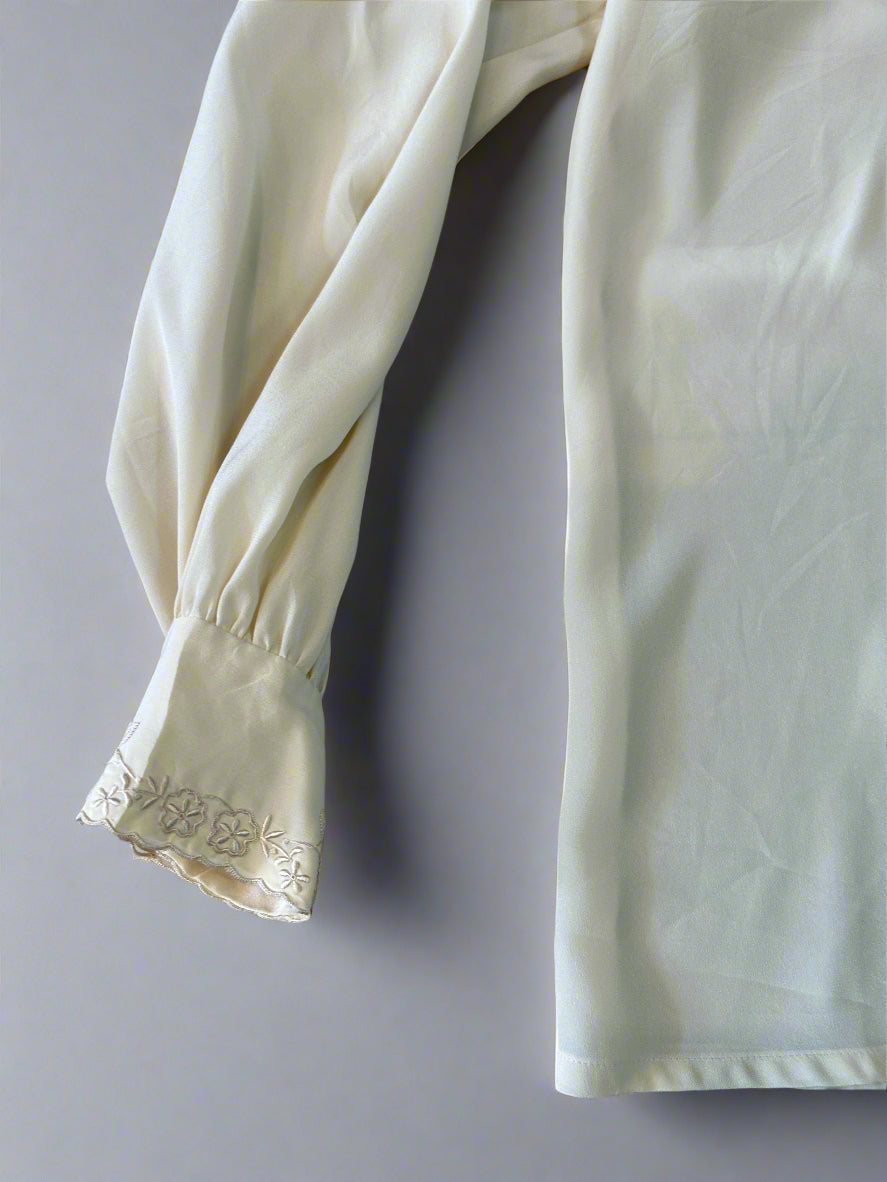 Vintage silk blouse, 8