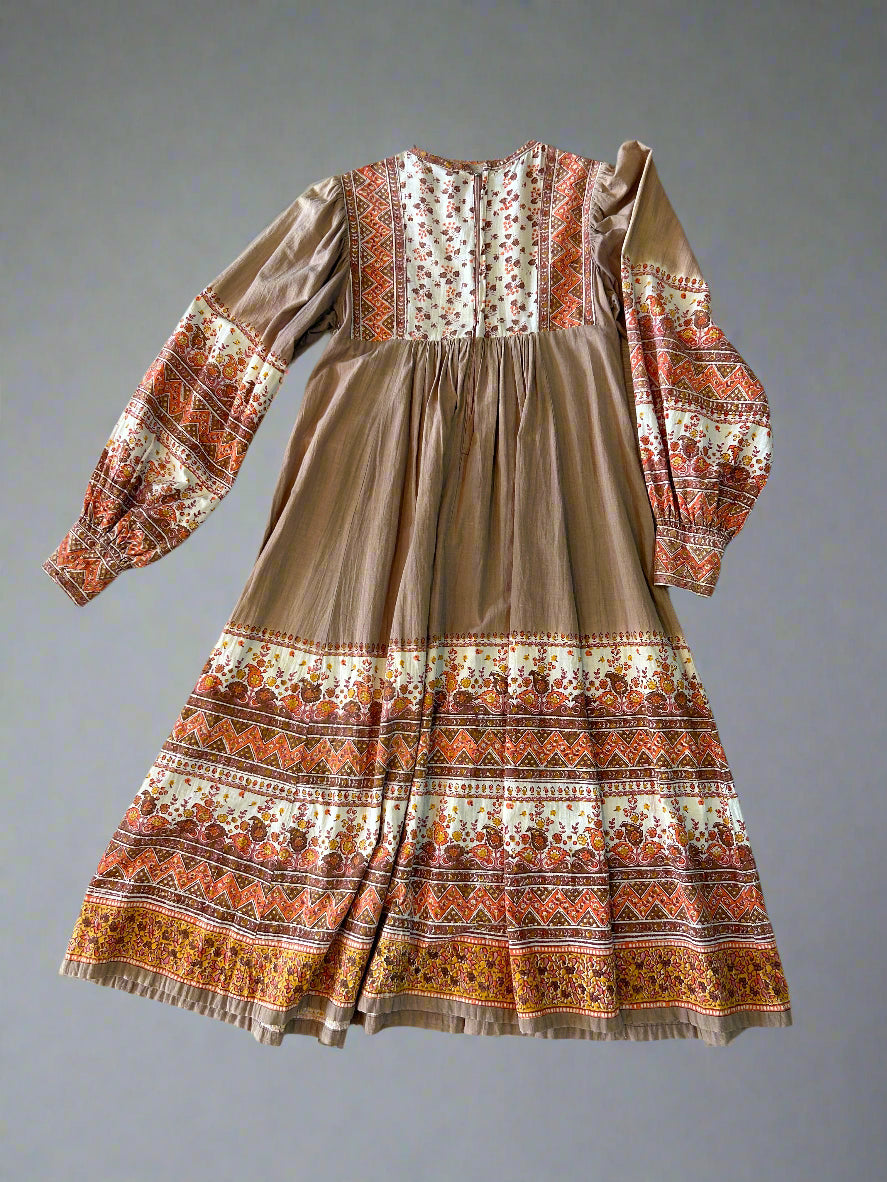 Vintage Anokhi Indian dress, S