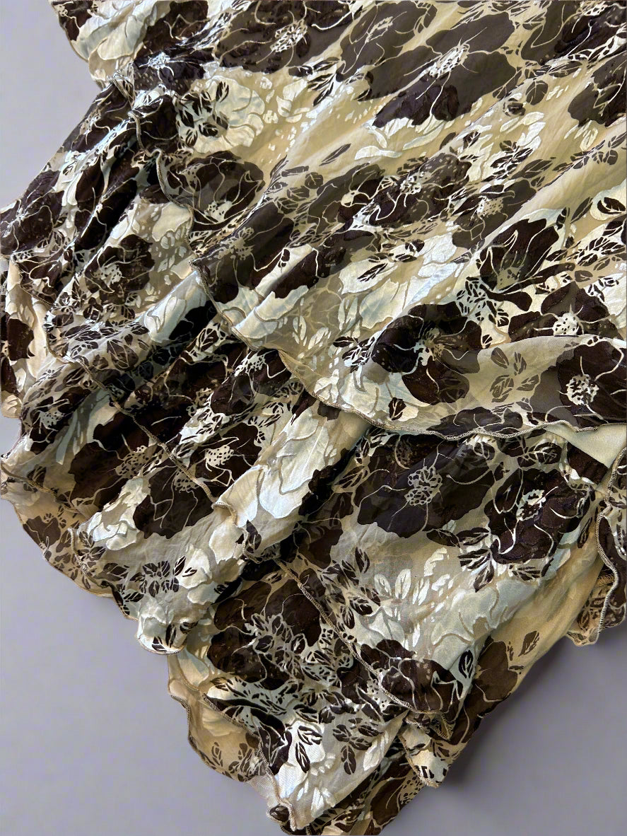 Vintage silk dress, 10