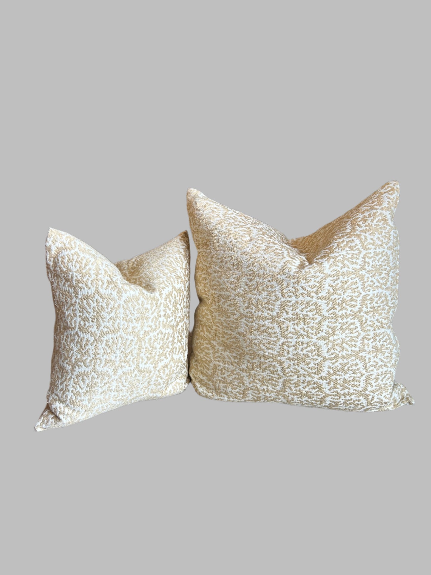 Cream Tapestry Cushion Small