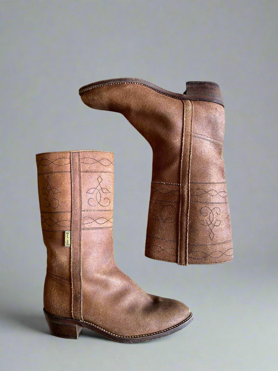 Vintage Suade boots, 36