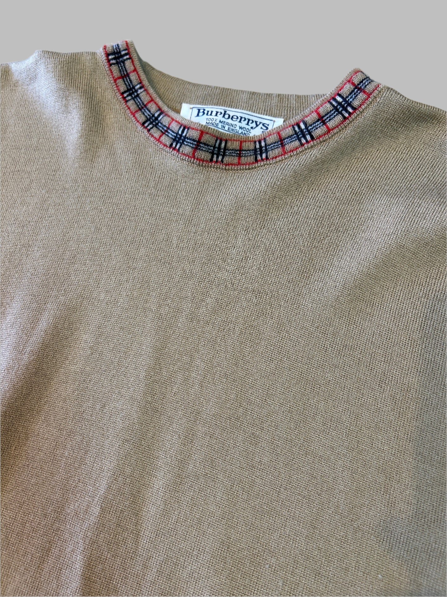 Vintage Burberry wool Jumper, M