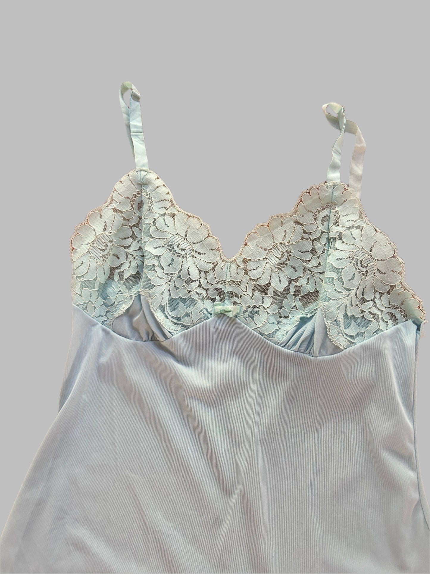 Baby blue slip dress, 8