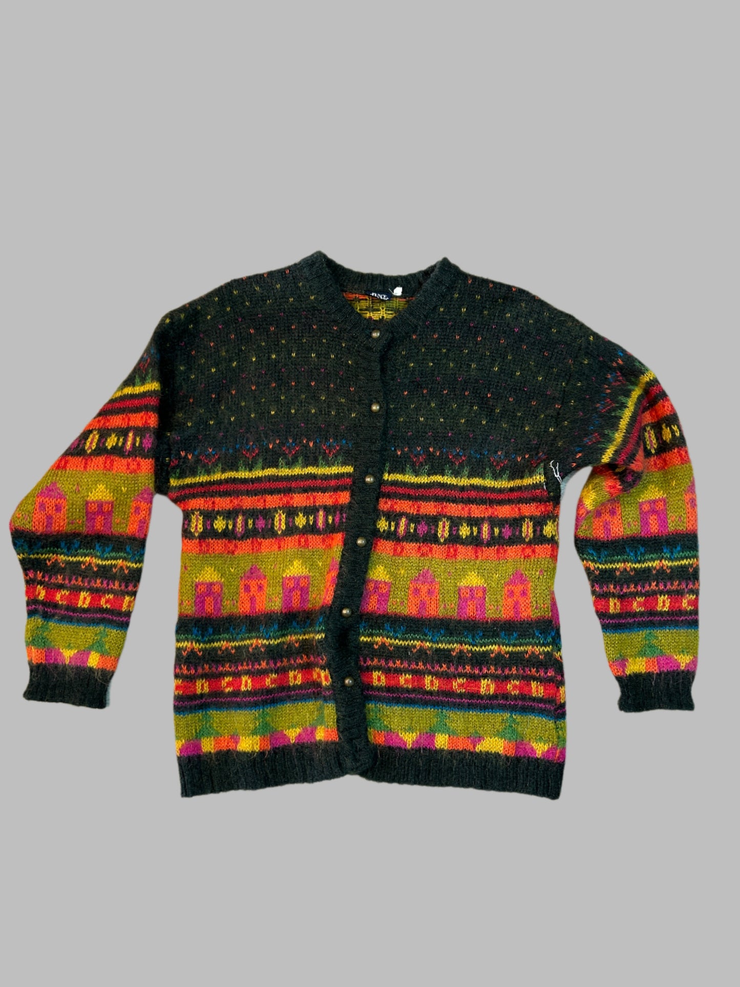 Vintage knit cardigan , M