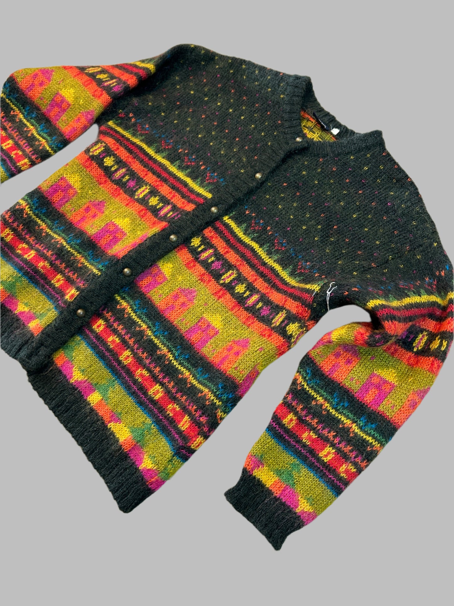 Vintage knit cardigan , M