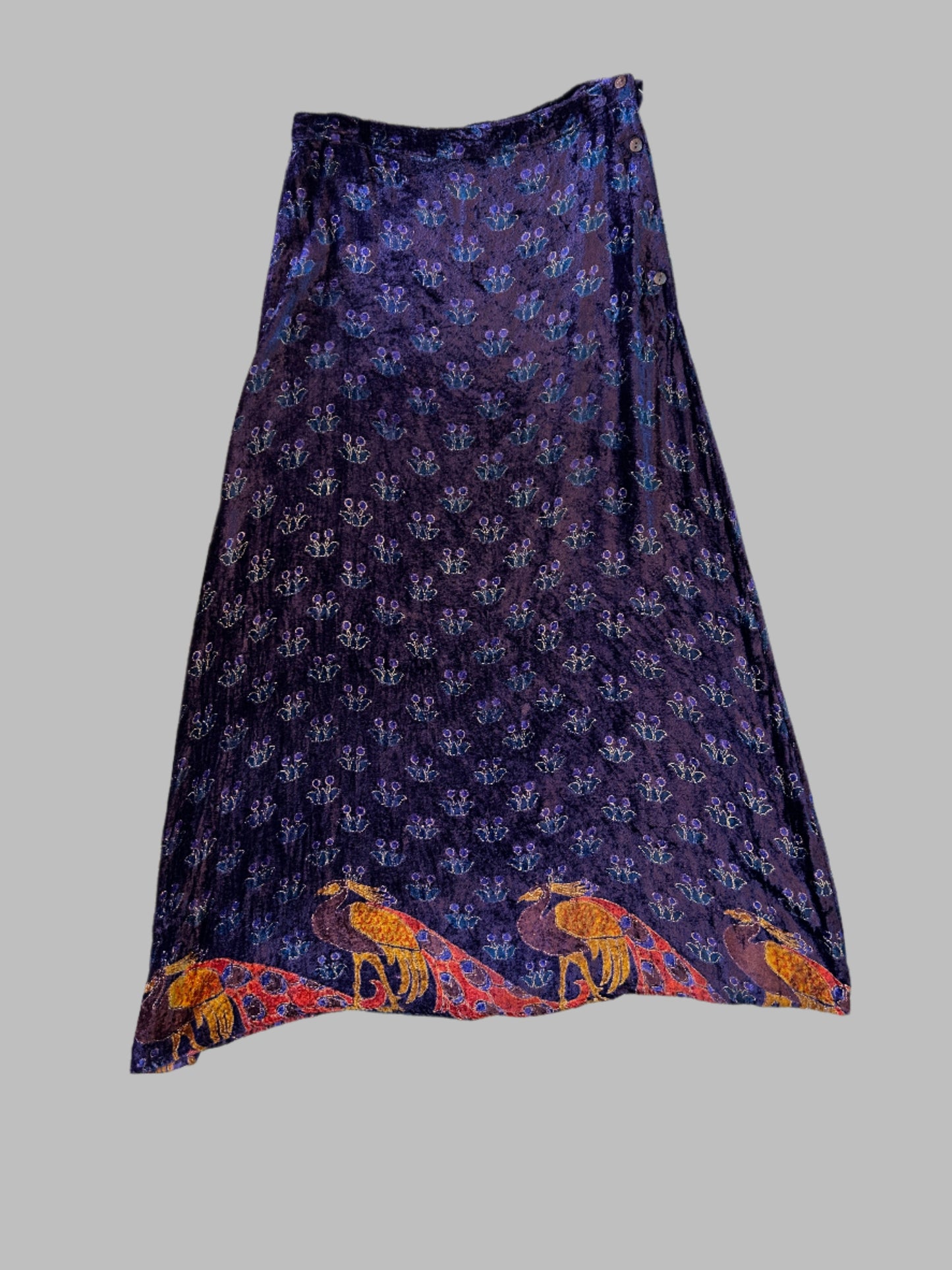 Vintage velvet skirt, 8