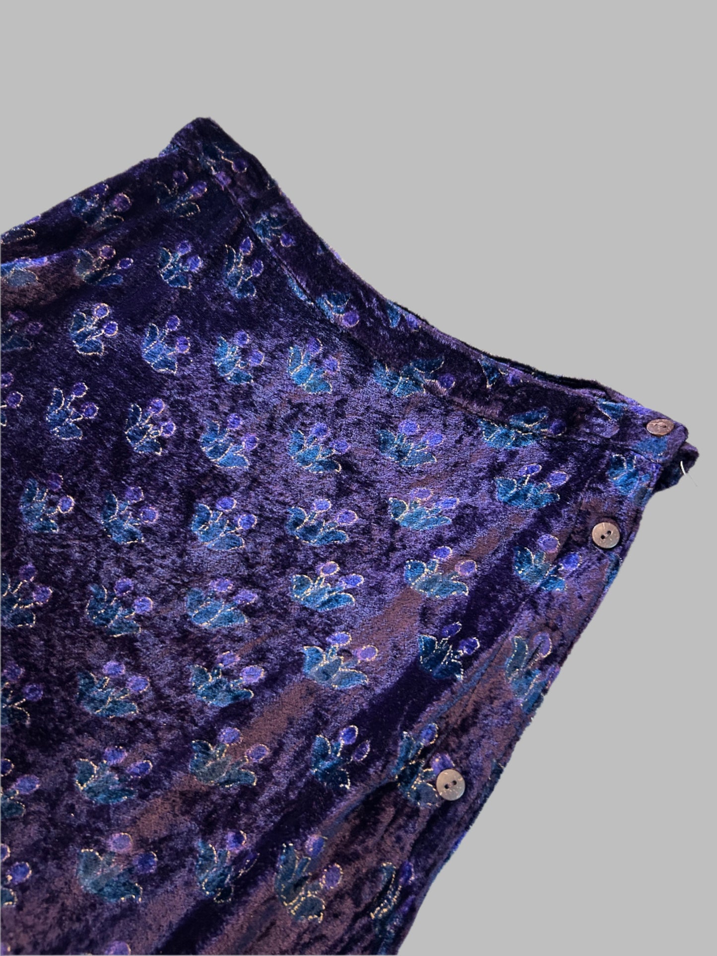 Vintage velvet skirt, 8
