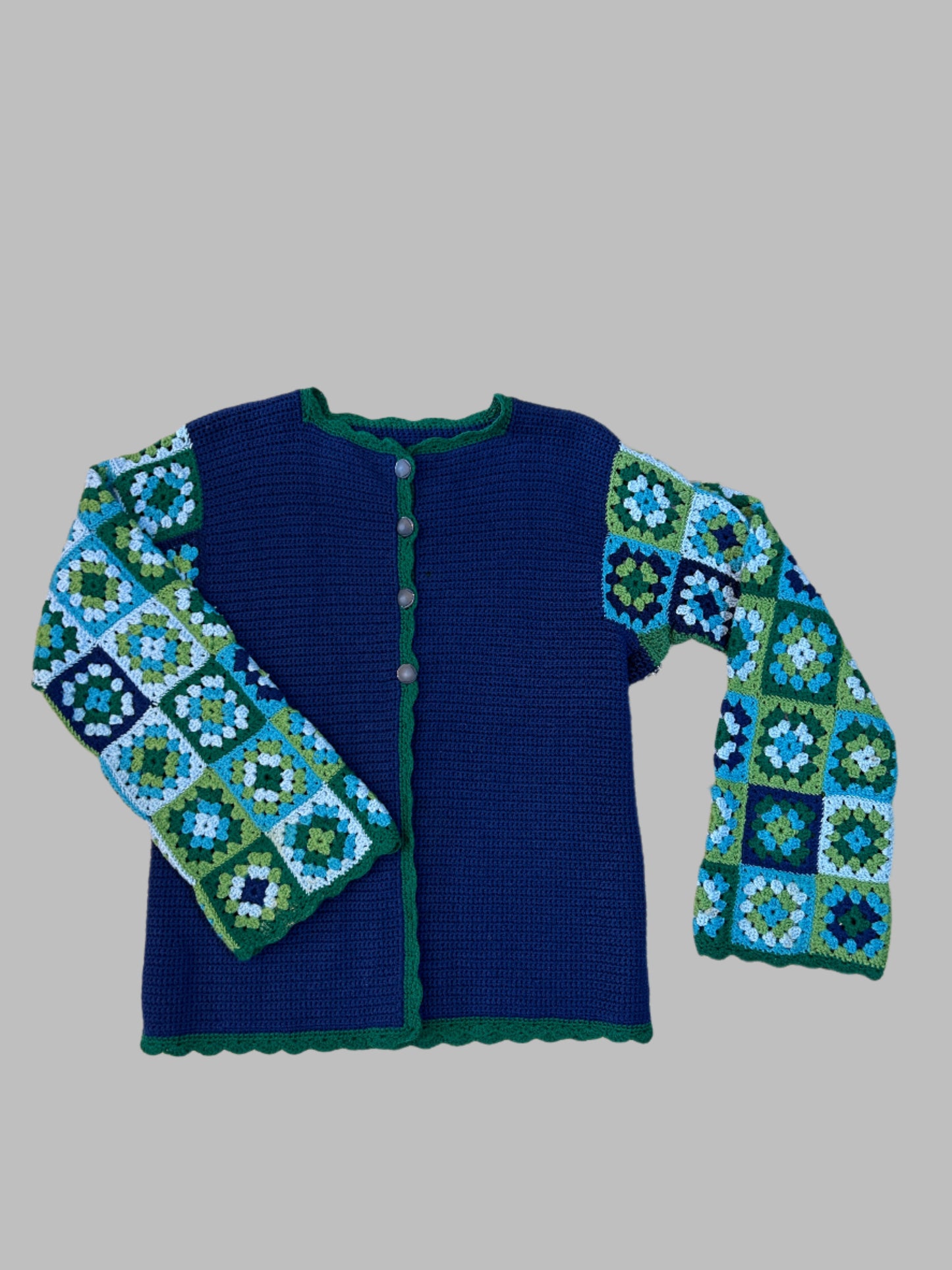 Handmade crochet cardigan, 8