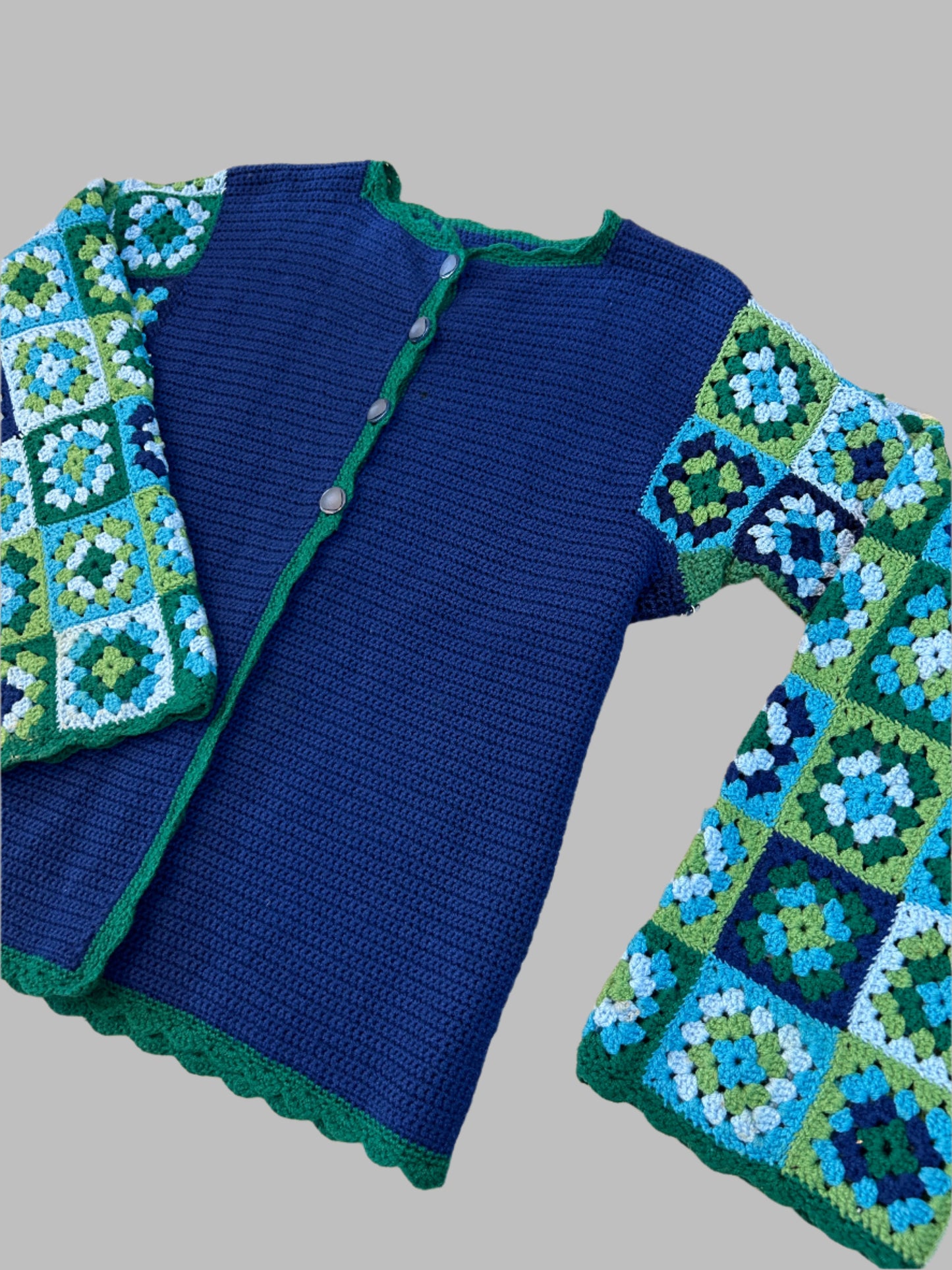 Handmade crochet cardigan, 8