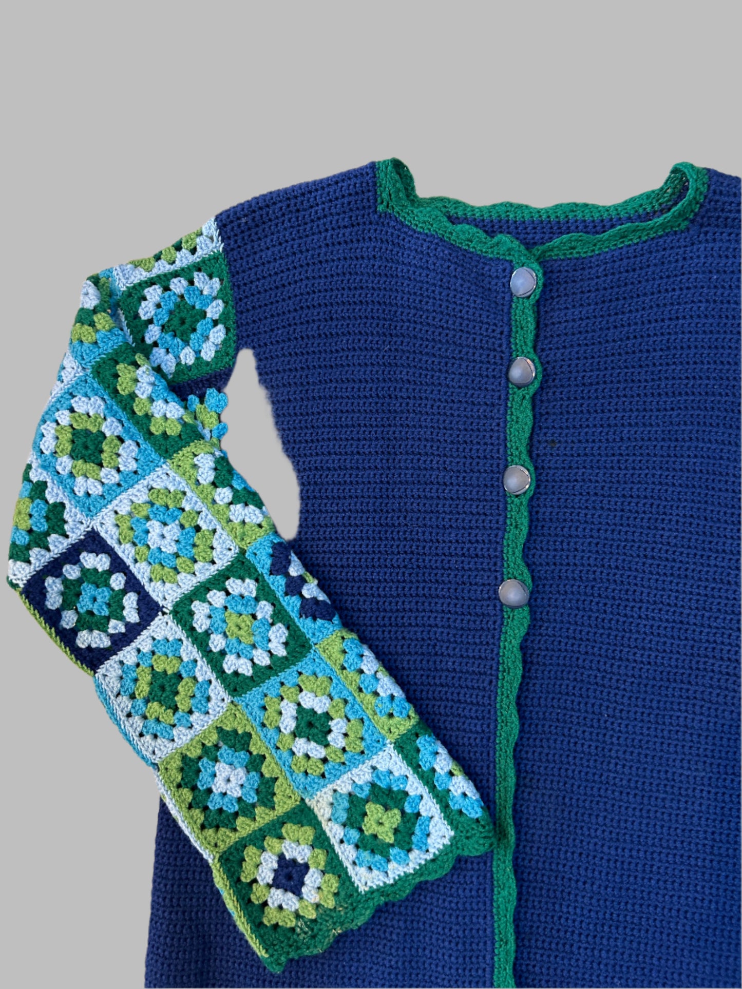 Handmade crochet cardigan, 8