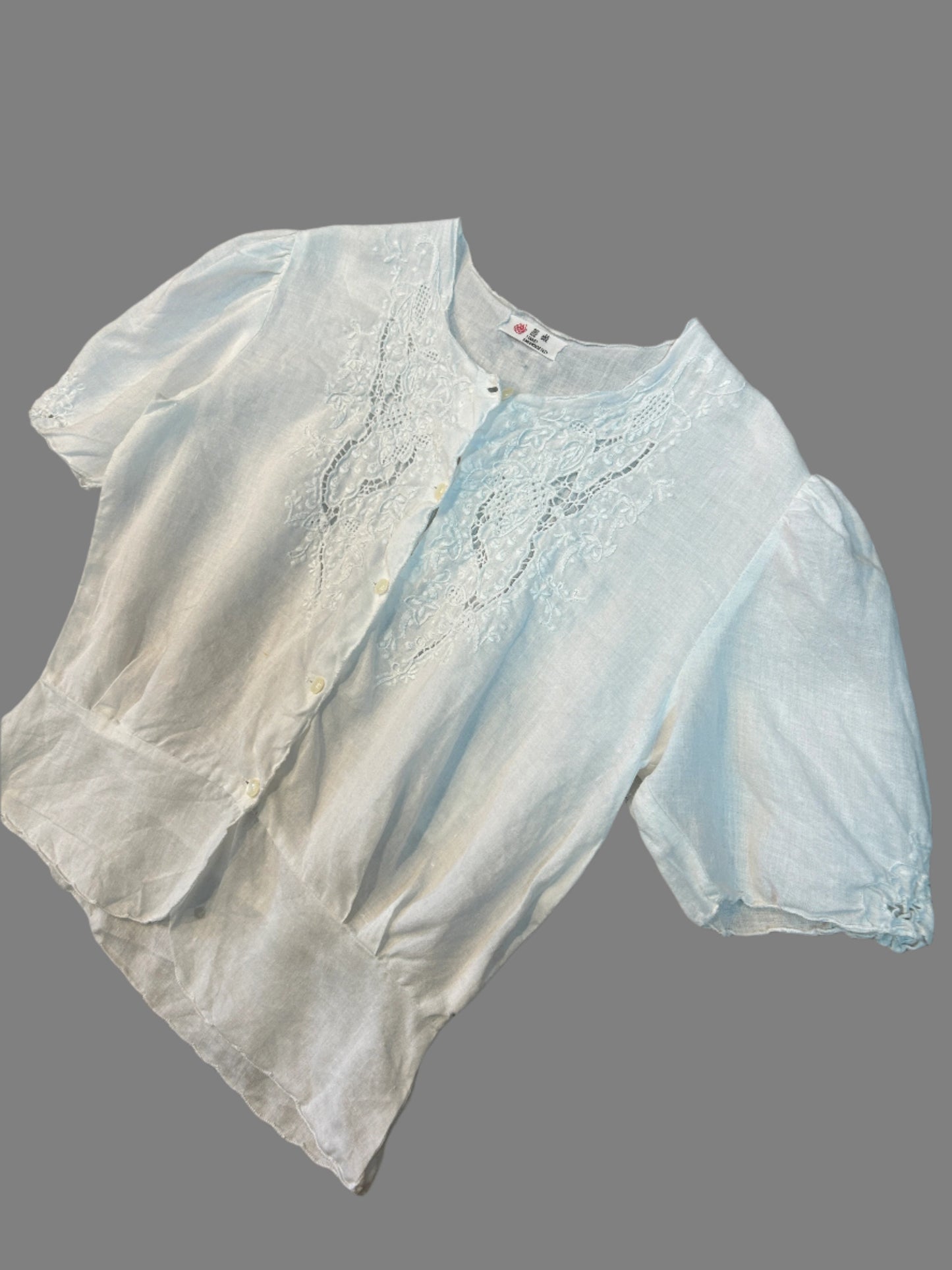 Vintage top with hand embroydery, 8