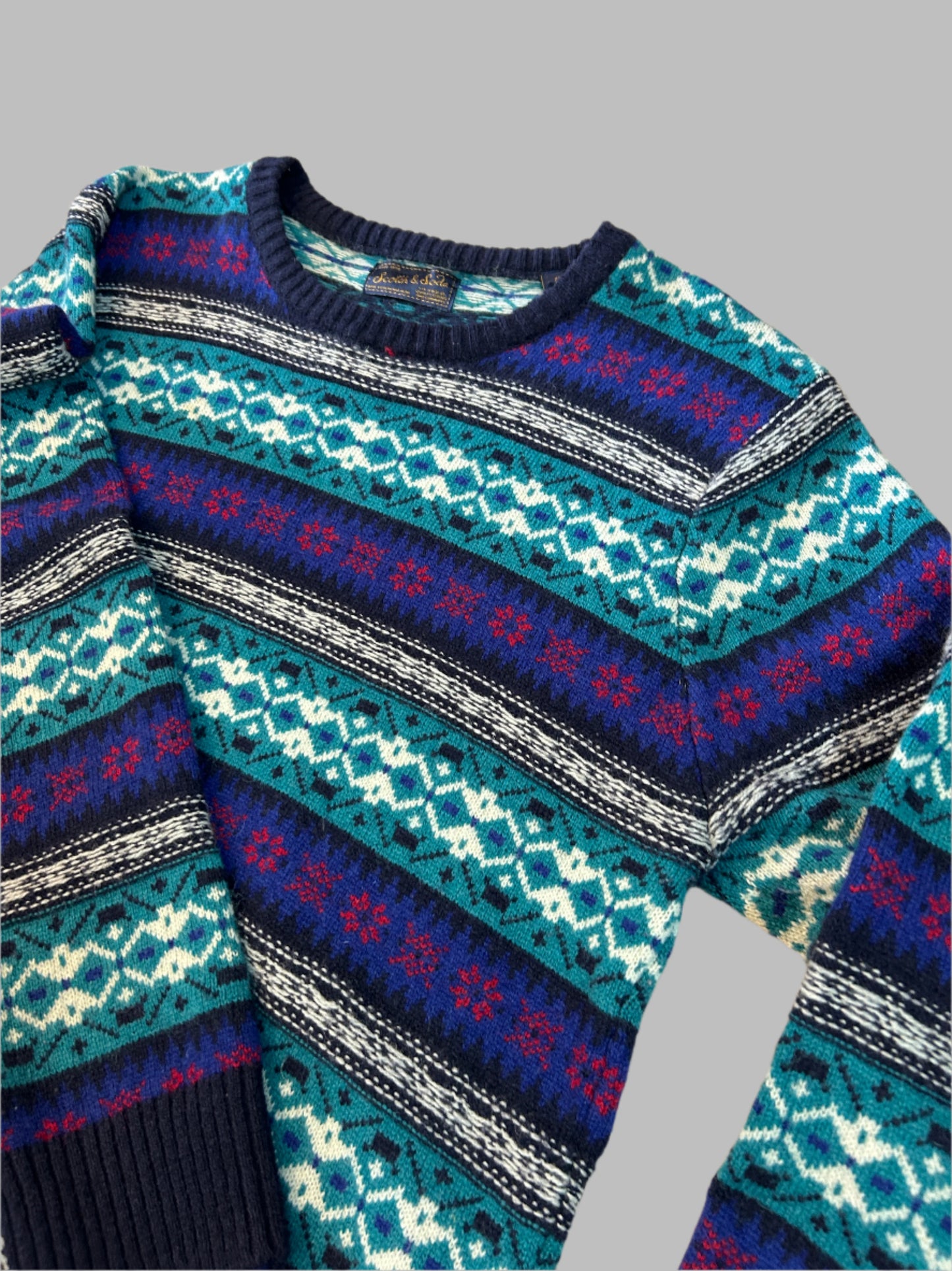 Vintage Scoth & Soda wool jumper, XL