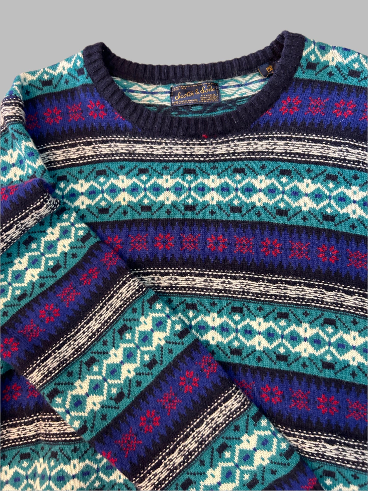 Vintage Scoth & Soda wool jumper, XL