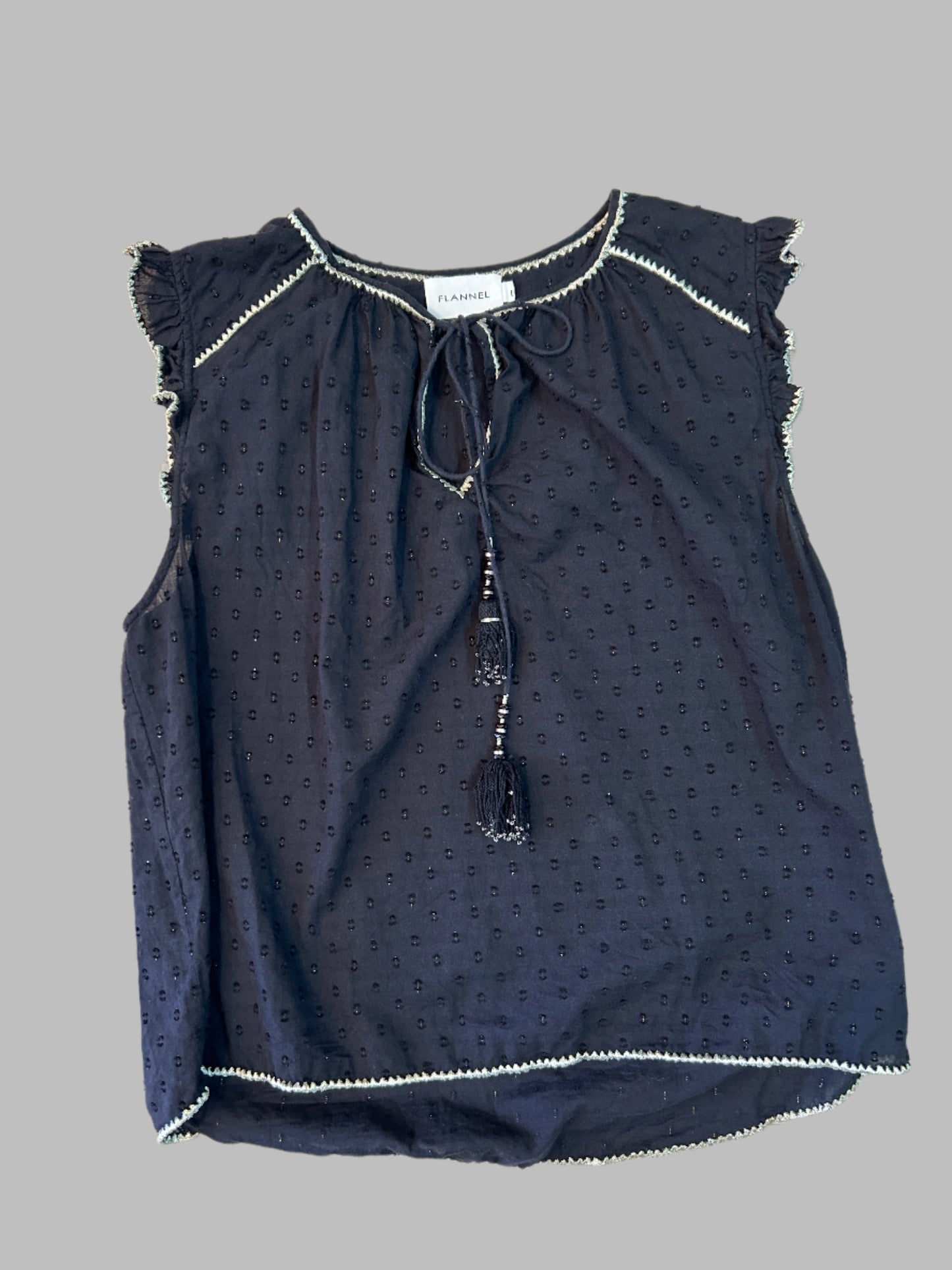 Flannel top, 10
