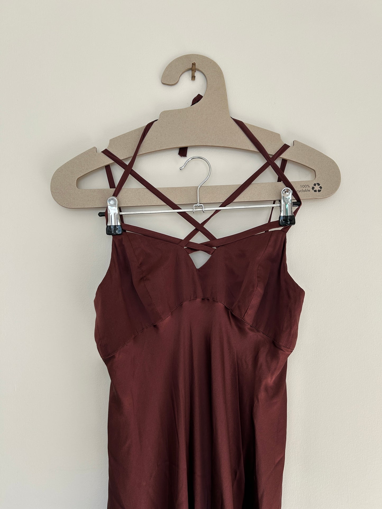 Vintage silk dress, 6