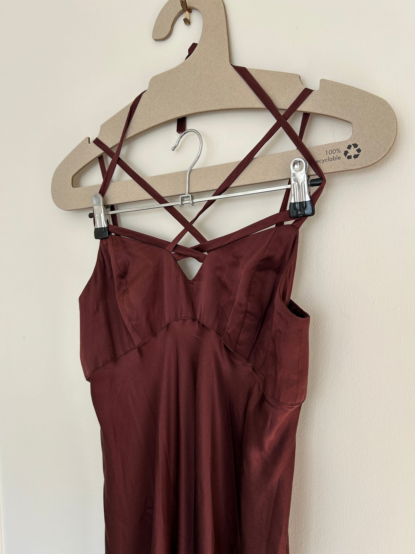 Vintage silk dress, 6