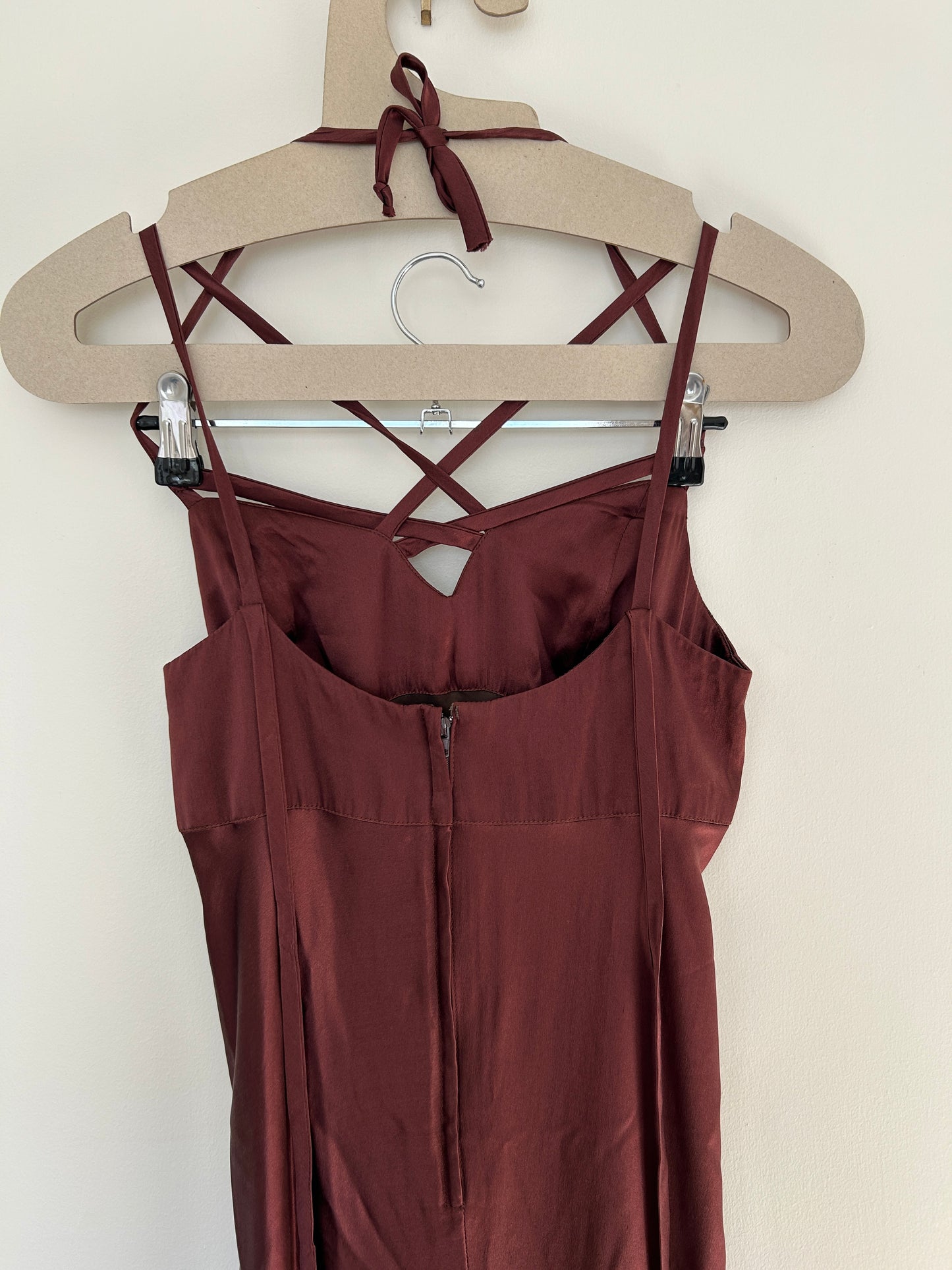 Vintage silk dress, 6