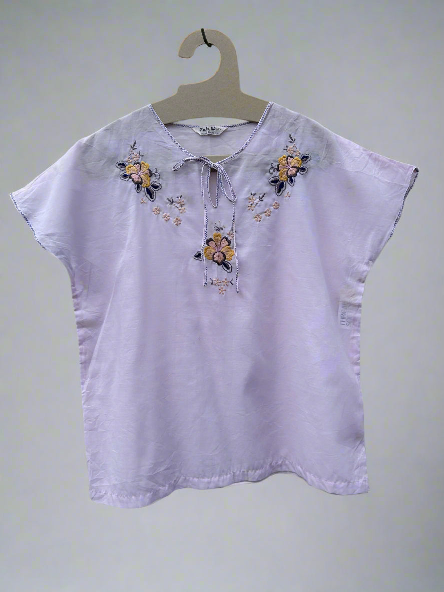Vintage embroidery top, L