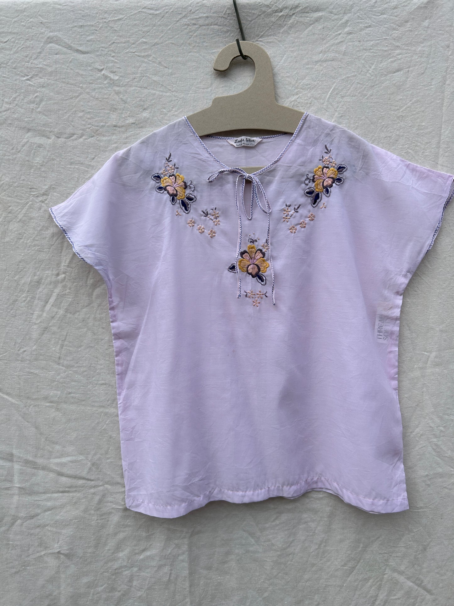 Vintage embroidery top, L