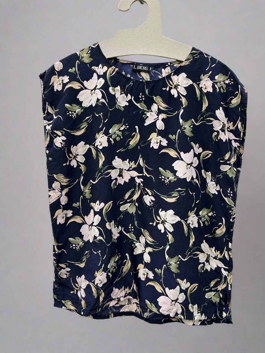 Vintage Silk top, 10