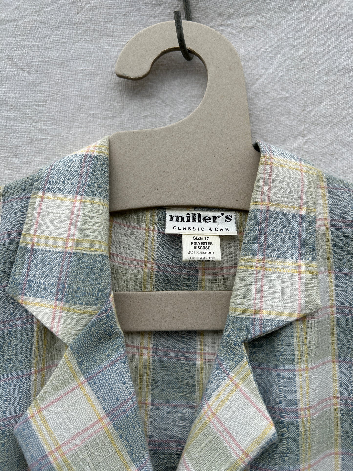 Vintage Checkered shortsleeve shirt, 10
