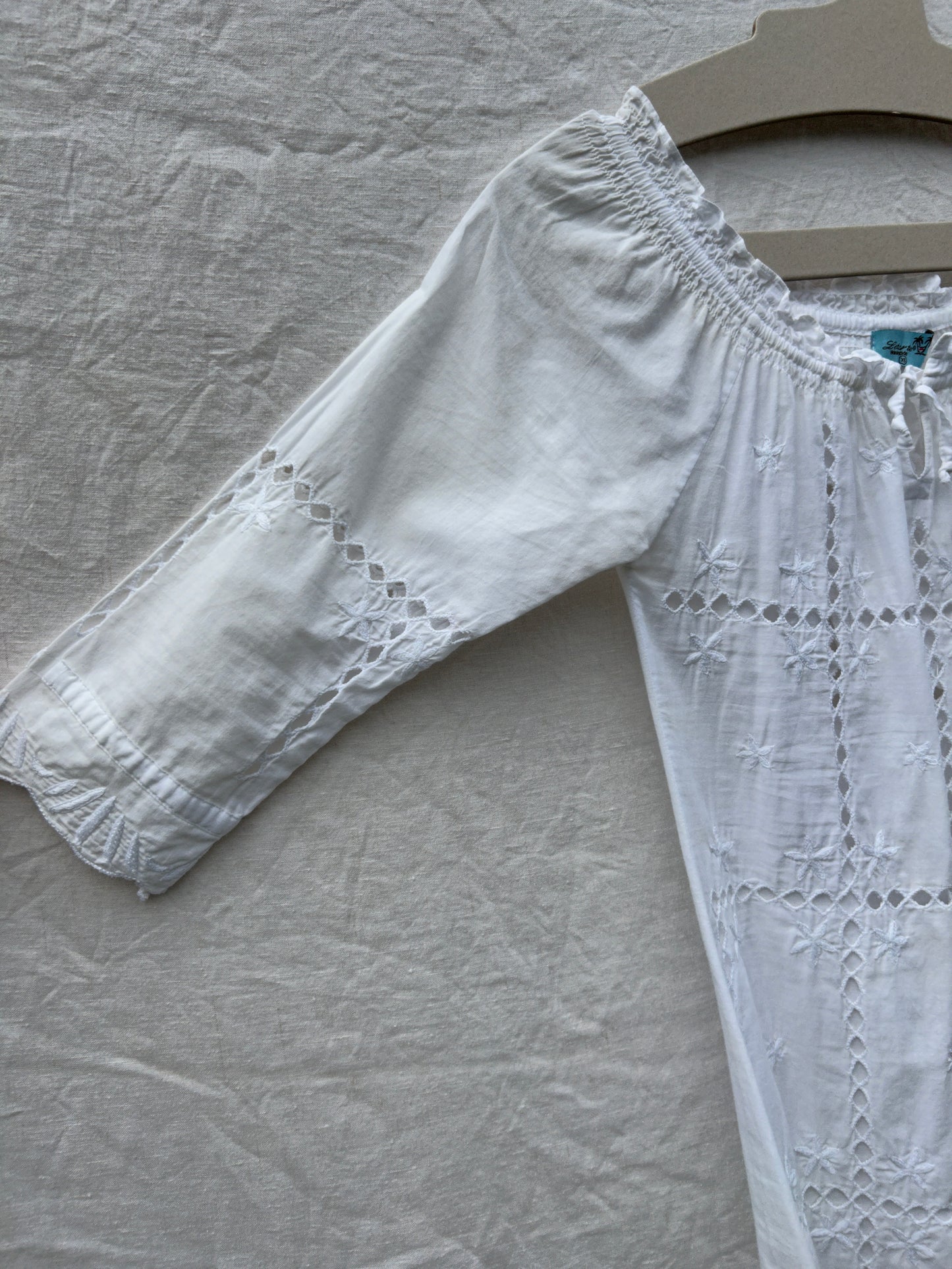 White mini dress, size xs