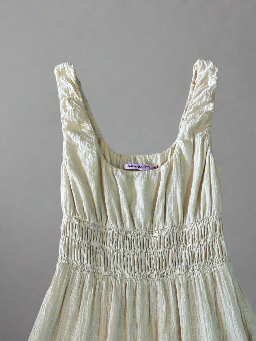 Hansen & Gretel Cream dress, S