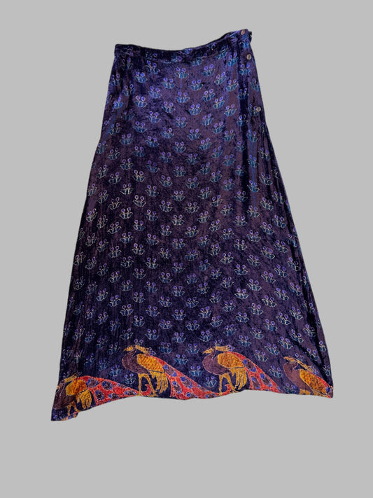 Vintage velvet skirt, 8