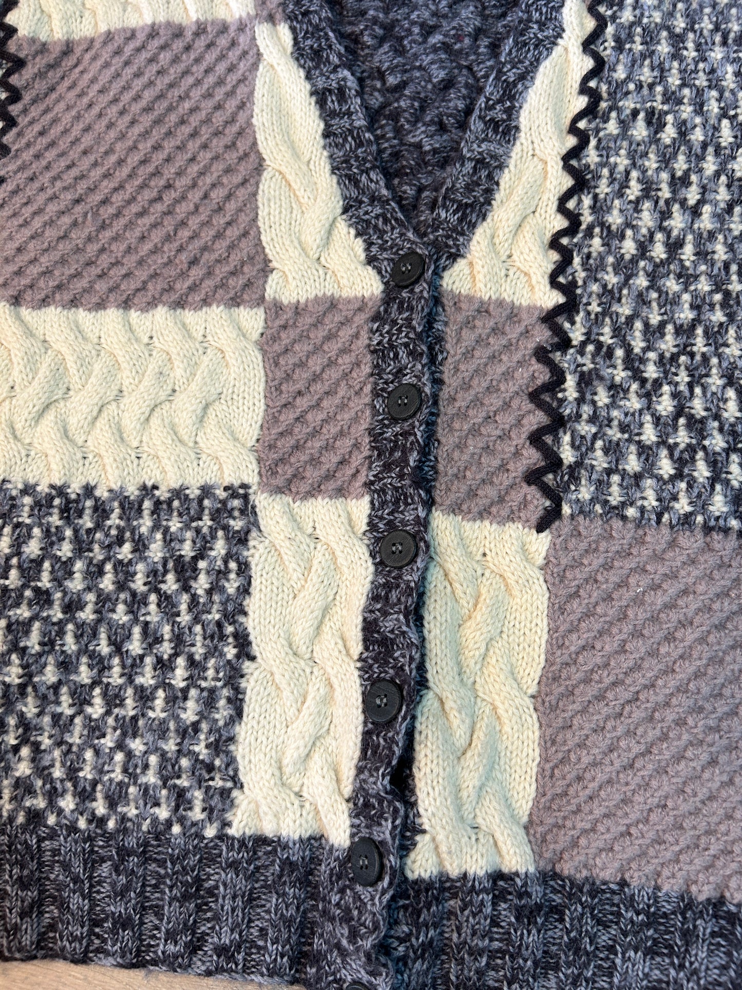 Vintage wool cardigan, S